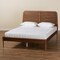 Baxton Studio Kassidy Traditional Walnut Brown Finished Wood Platform Bed-King 192-11497-ZORO - alternate 6